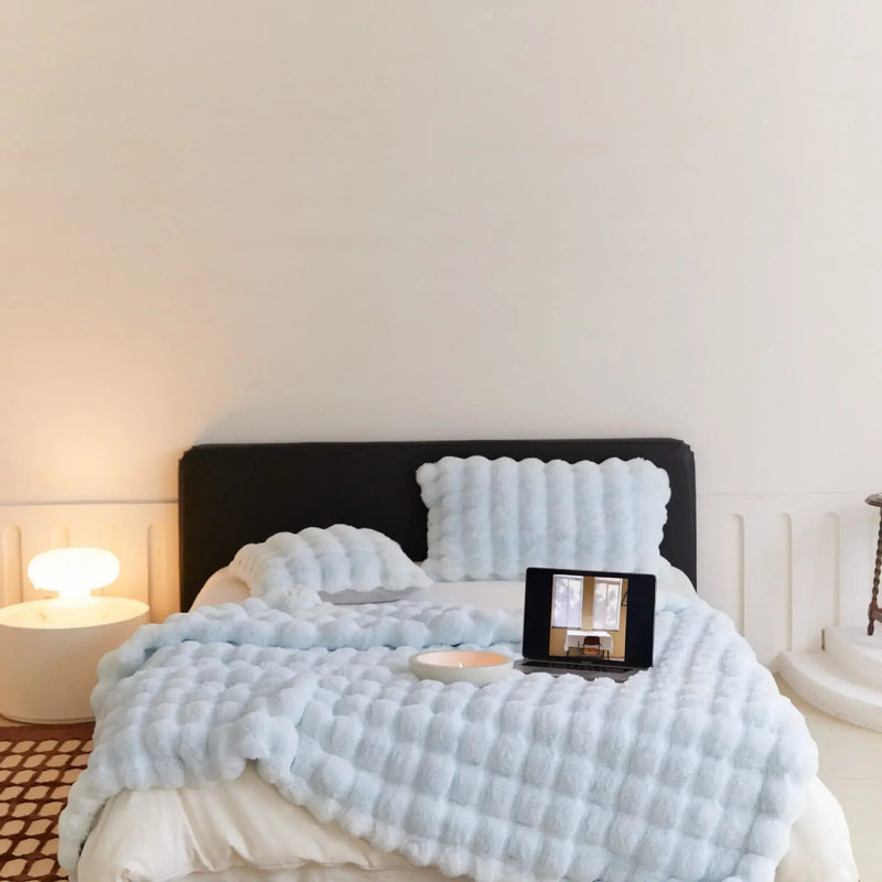 Fleece Deken Omkeerbaar Zacht en Warm voor Huis en Tuin