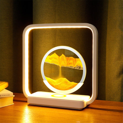 Zandkunst Nachtlamp Draadloos Oplaadbaar Modern Design - Velinix
