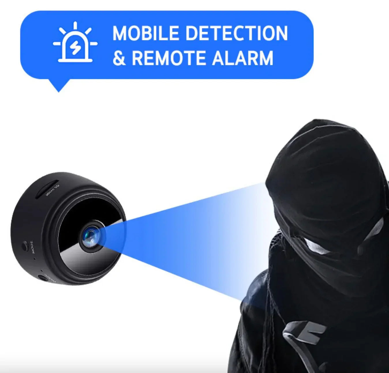 Magnetische WiFi Minicamera 1080p Full HD