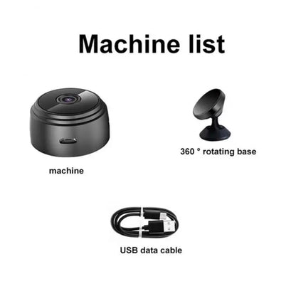 Magnetische WiFi Minicamera 1080p Full HD