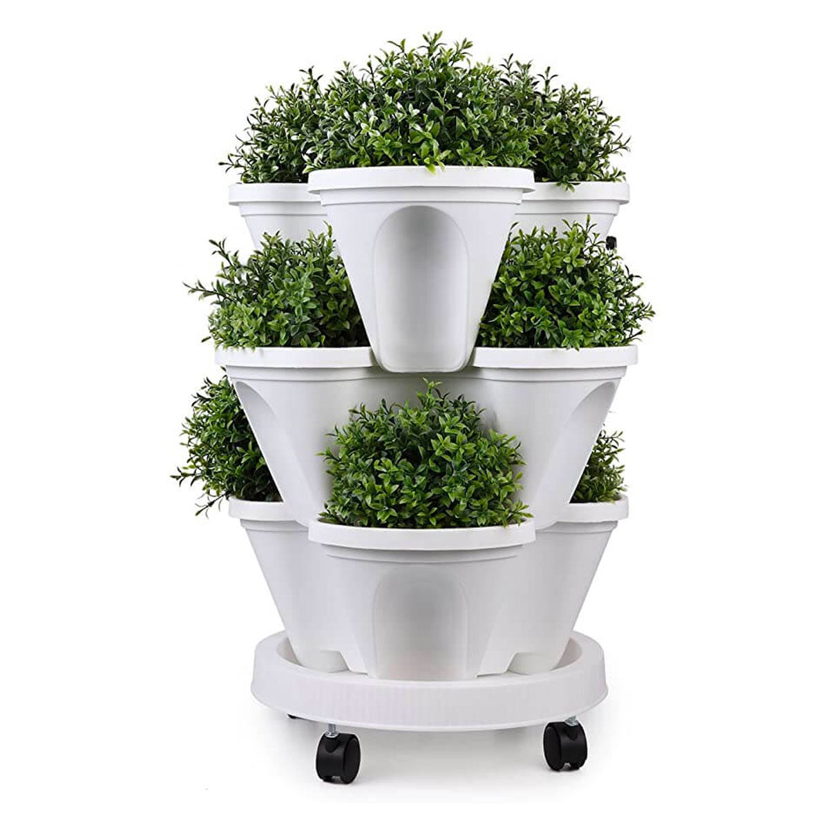 Stapelbare Plantenpotten voor Binnen en Buiten - Velinix