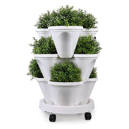 Stapelbare Plantenpotten voor Binnen en Buiten - Velinix
