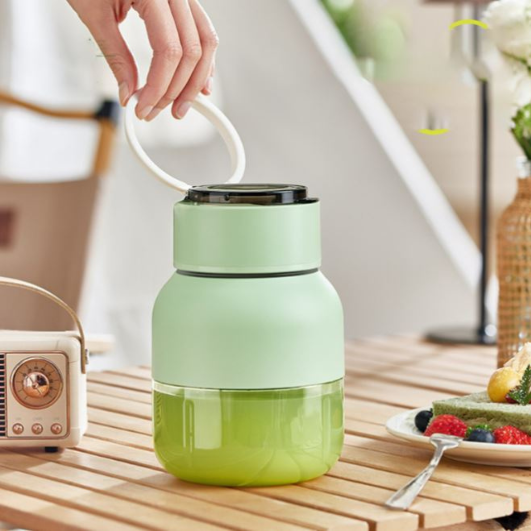 Draagbare 2-in-1 Blender en Sapcentrifuge BlendGo - Velinix
