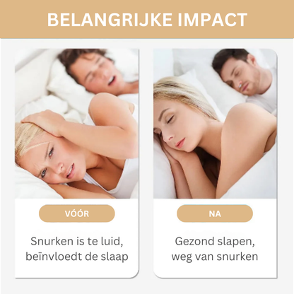 Snurk Stopper Anti Trilling Apparaat voor een Stille Nacht