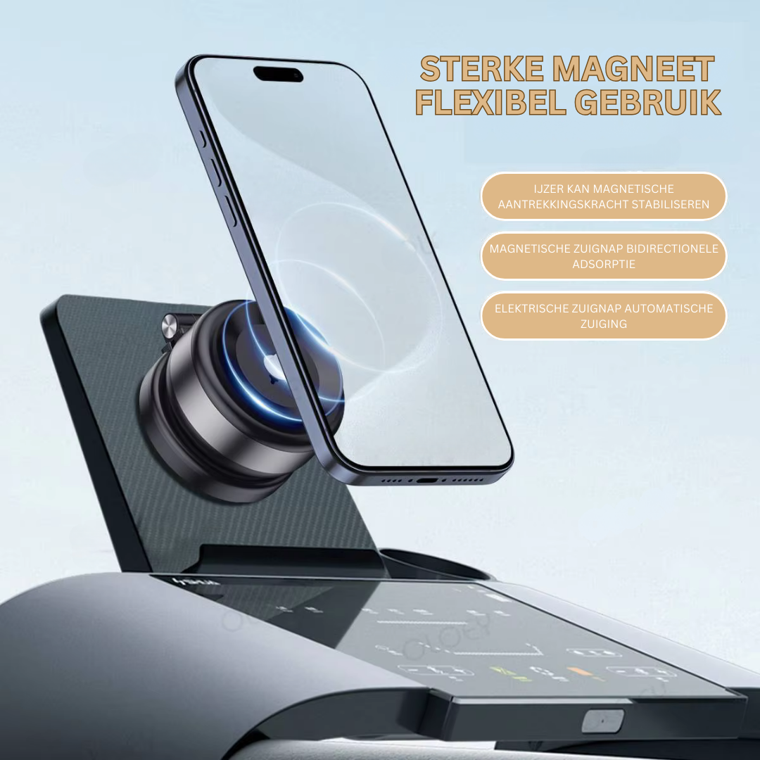 Telefoonhouder Universeel met Sterke Vacuum Zuignap - Velinix