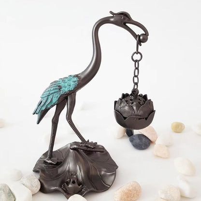 Wierookhouder Messing Antiek Design Uniek