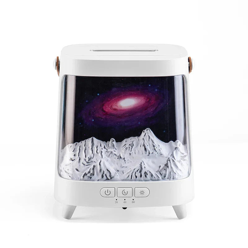 AeroGlow Galaxy Flame Diffuser – Aroma Vernevelaar met Warm Licht & Afstandsbediening 3