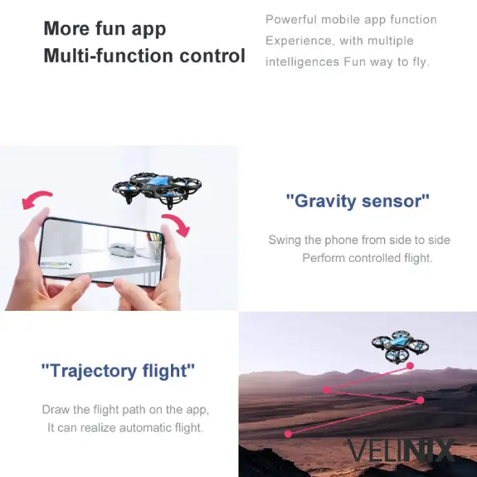 AeroSpin™ Mini Drone – Compacte Drone voor Kinderen & Beginners