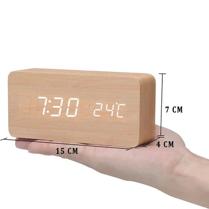 Wekkerradio met LED Display en Spraakbesturing