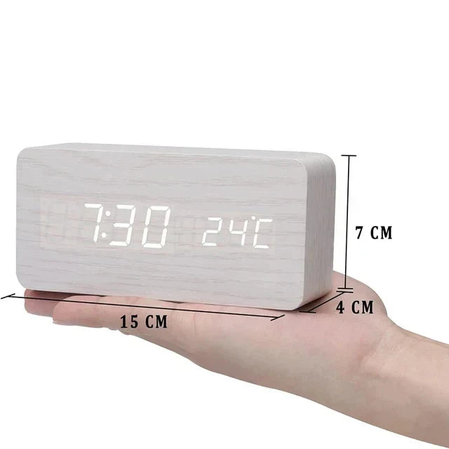 Wekkerradio met LED Display en Spraakbesturing