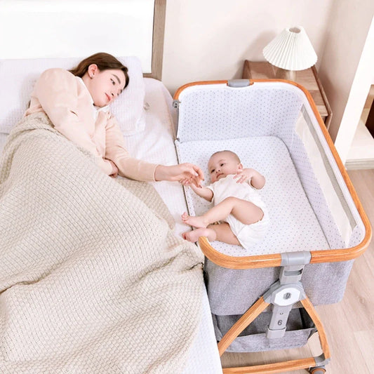 Opvouwbare Babywieg van Aluminium voor 0-3 Jaar - Velinix