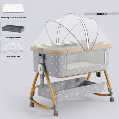 Opvouwbare Babywieg van Aluminium voor 0-3 Jaar