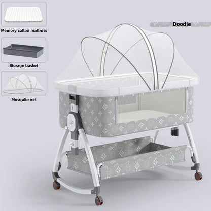 Opvouwbare Babywieg van Aluminium voor 0-3 Jaar
