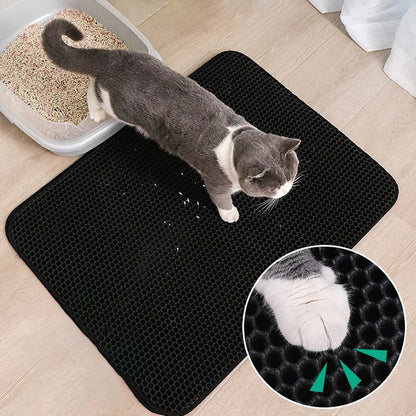 Katten Littermat Luxe Hygiënische Bakmat voor Schone Kattenbak