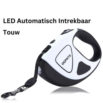 LED Hondenriem Intrebaar Met Licht voor 's Avonds