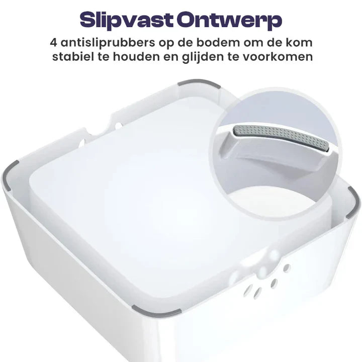 AquaFloat™ – De Slimme Anti-Lek Drinkbak voor Honden