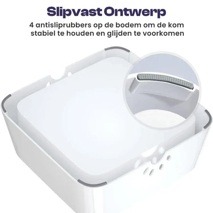AquaFloat™ – De Slimme Anti-Lek Drinkbak voor Honden