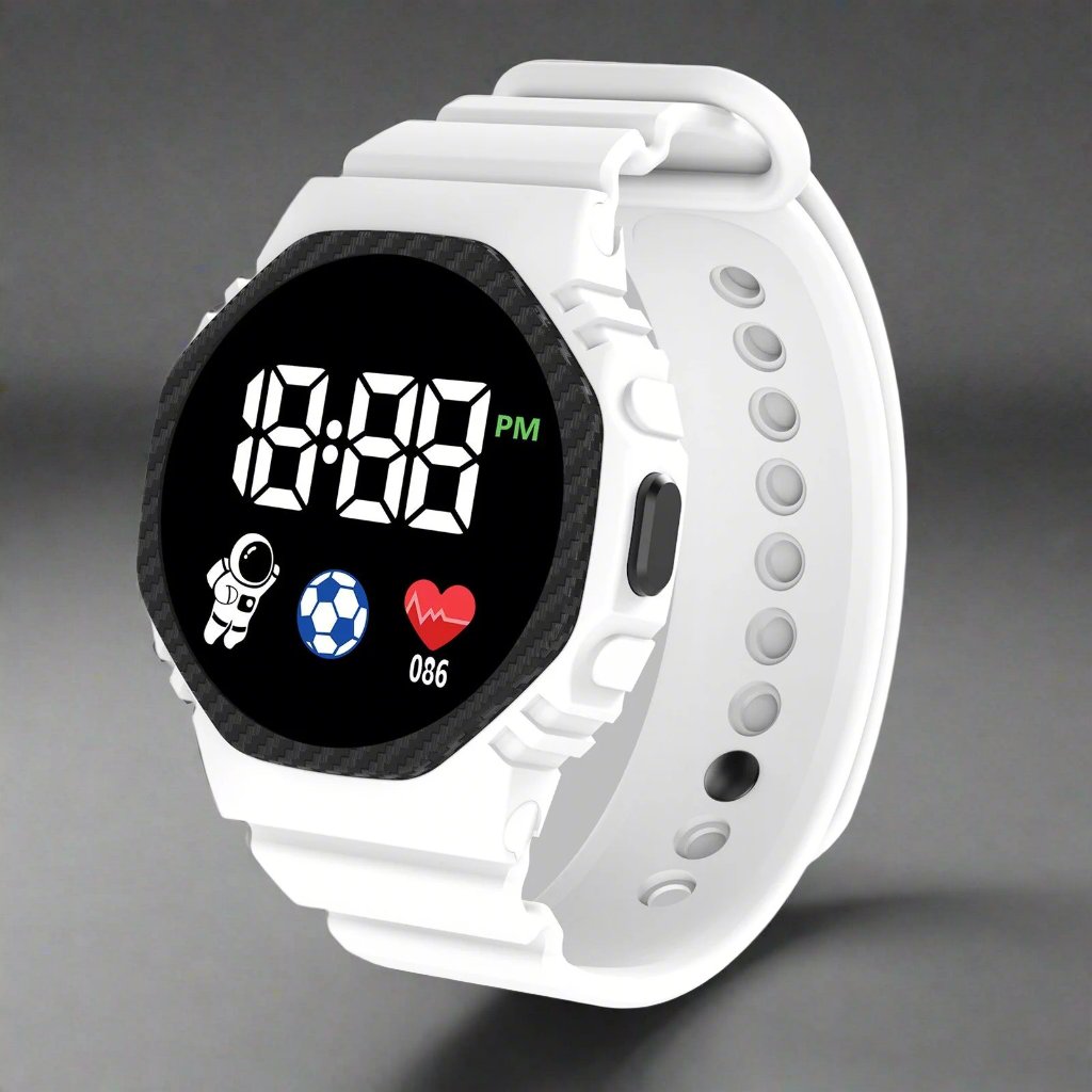 AquaKid Smartwatch - Smartwatch voor kinderen - Waterdicht digitaal LED-horloge voor jongens en meisjes 3