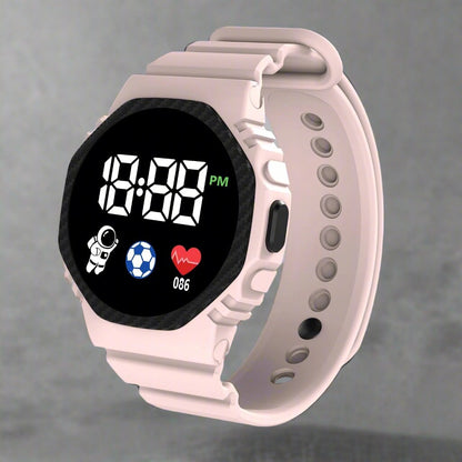 AquaKid Smartwatch - Smartwatch voor kinderen - Waterdicht digitaal LED-horloge voor jongens en meisjes 6