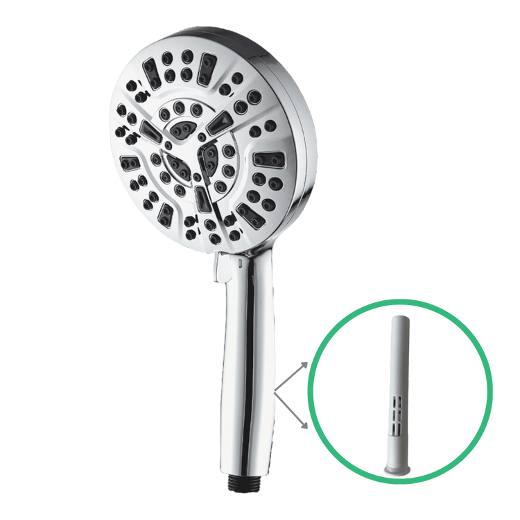 AquaMulti™ – Waterbesparende Douchekop met 10 Instellingen & Ingebouwd Filter 0