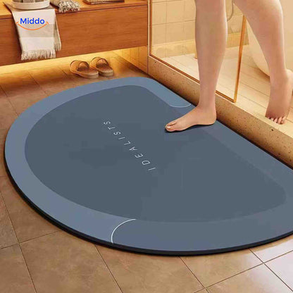 Badmat Sneldrogend Antislip Waterabsorberend voor Douche en Bad