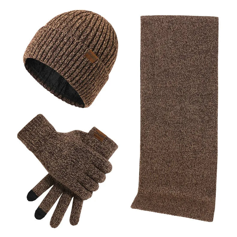 ArcticGent™ Winterset voor Heren – Muts, Sjaal & Handschoenen