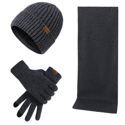 ArcticGent™ Winterset voor Heren – Muts, Sjaal & Handschoenen