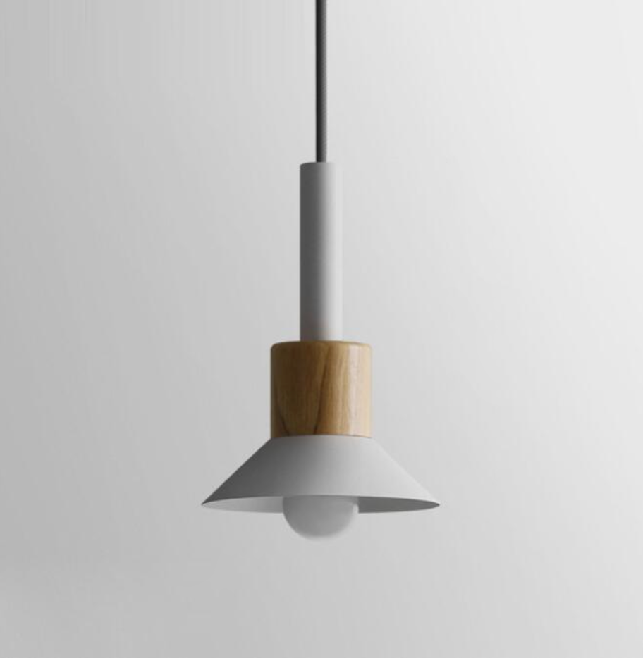Hanglamp Metaal Hout Modern E27 Design