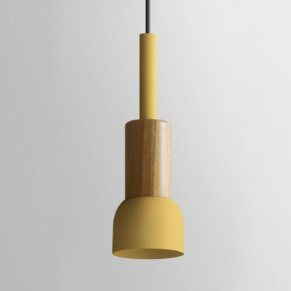 Hanglamp Metaal Hout Modern E27 Design