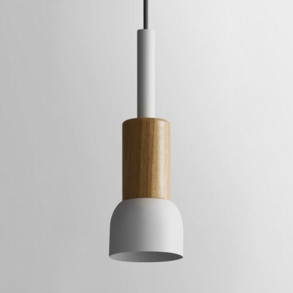 Hanglamp Metaal Hout Modern E27 Design
