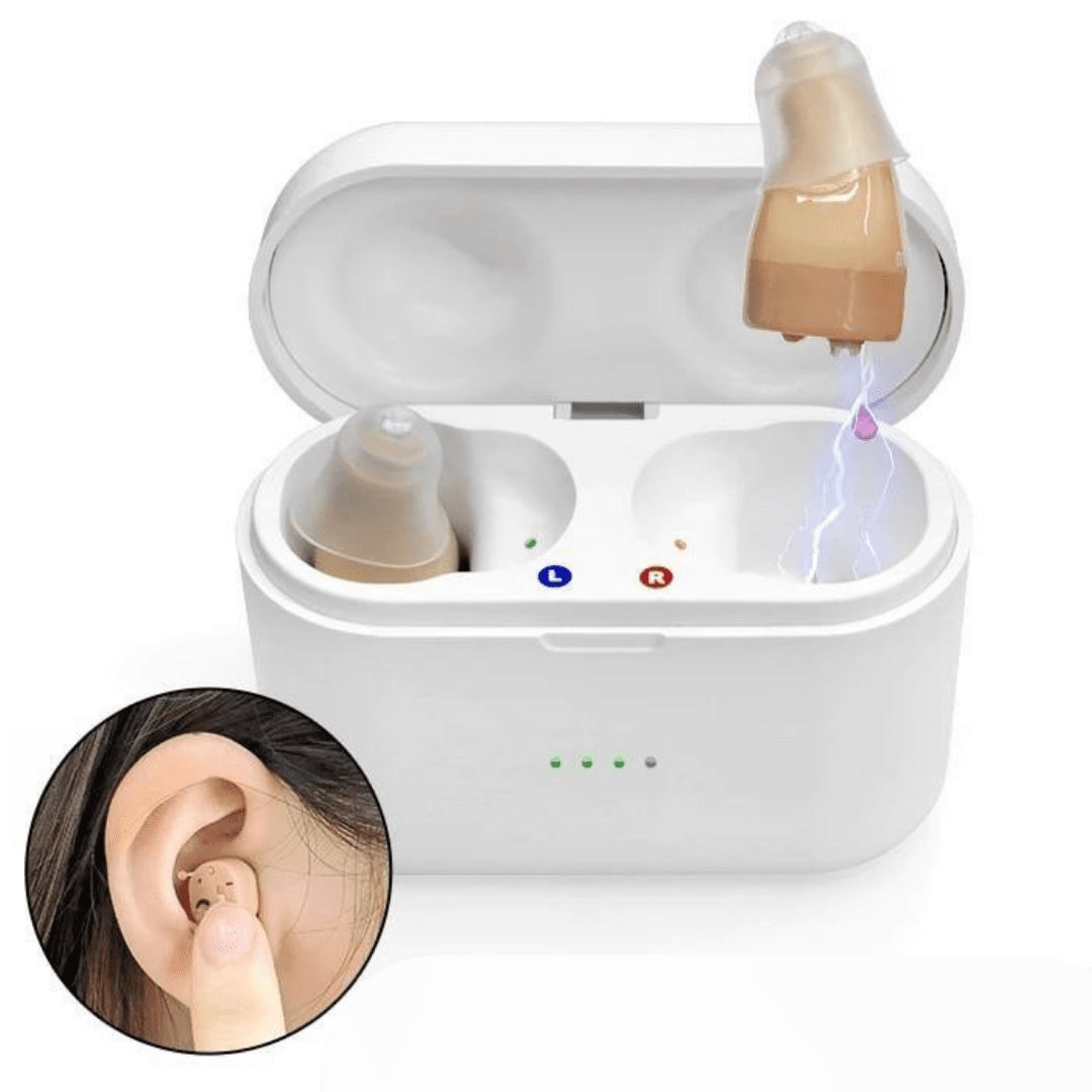 AudioSense™ Oplaadbare Hoorapparaten – Altijd Helder Geluid