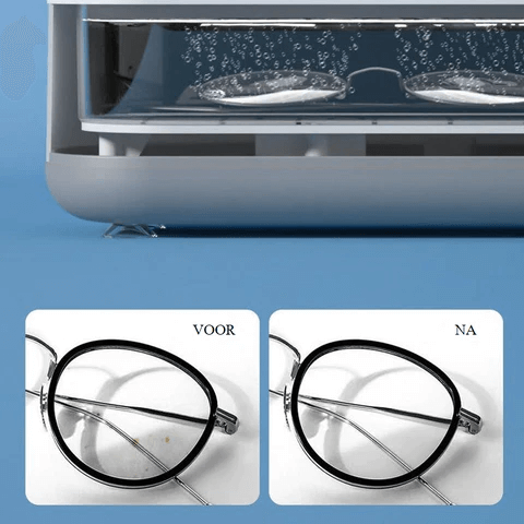 Ultrasone Brillenreiniger AuraClean Efficiënt en Snel