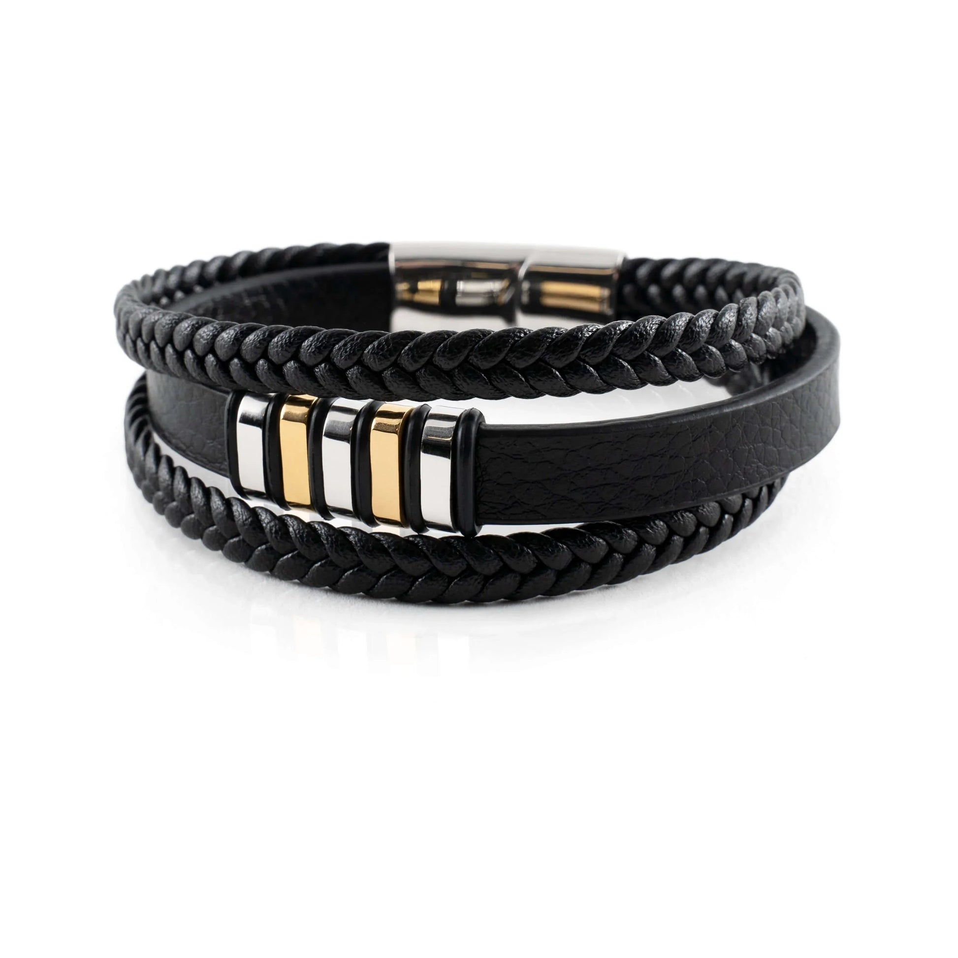 Leren Armband voor Mannen - Stijlvol en Robuust Leer - Velinix