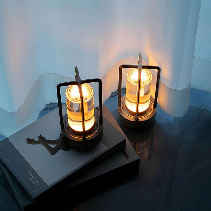 Draadloze Tafellamp met Kristalglas en Touchbediening
