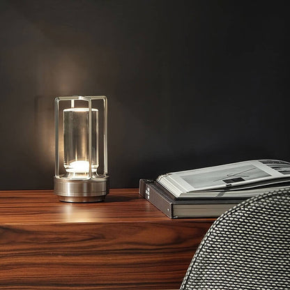 Draadloze Tafellamp met Kristalglas en Touchbediening