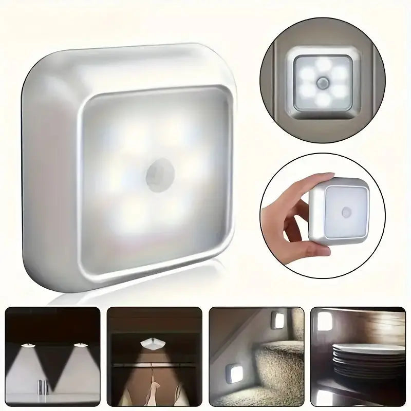 Draadloze LED Nachtlamp Bewegingssensor voor Binnen