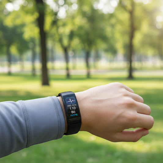 Slimme Armband met Bloeddrukmeting en Hartslagmonitor - Velinix