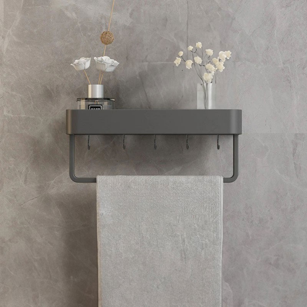 Wandrek Badkamer Aluminium Opbergrek Modern Design