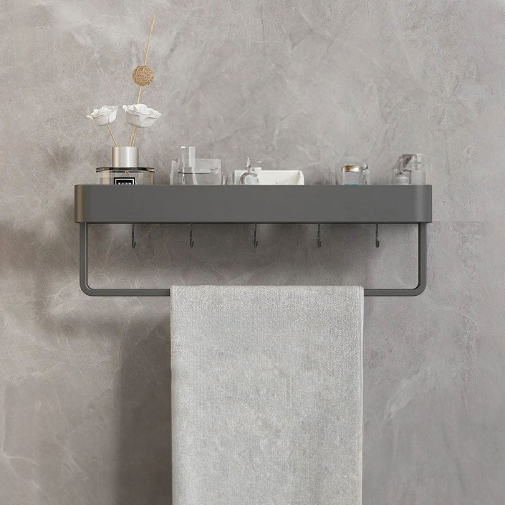 Wandrek Badkamer Aluminium Opbergrek Modern Design
