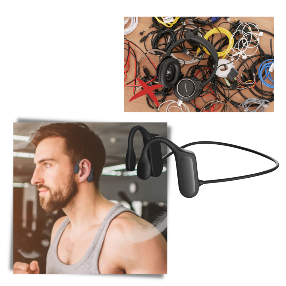 Wireless Hoofdtelefoon met Microfoon