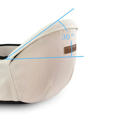 3-in-1 Babydraagzak met Stoel voor Comfortabele Dragen