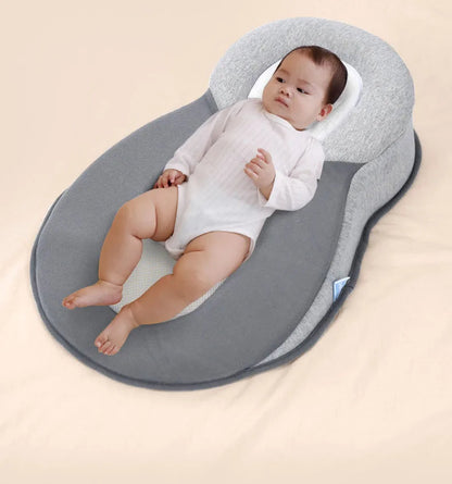 BabyEase Ergonomisch Kussen – Voorkomt Plat Hoofdje (0–6 Mnd) 3