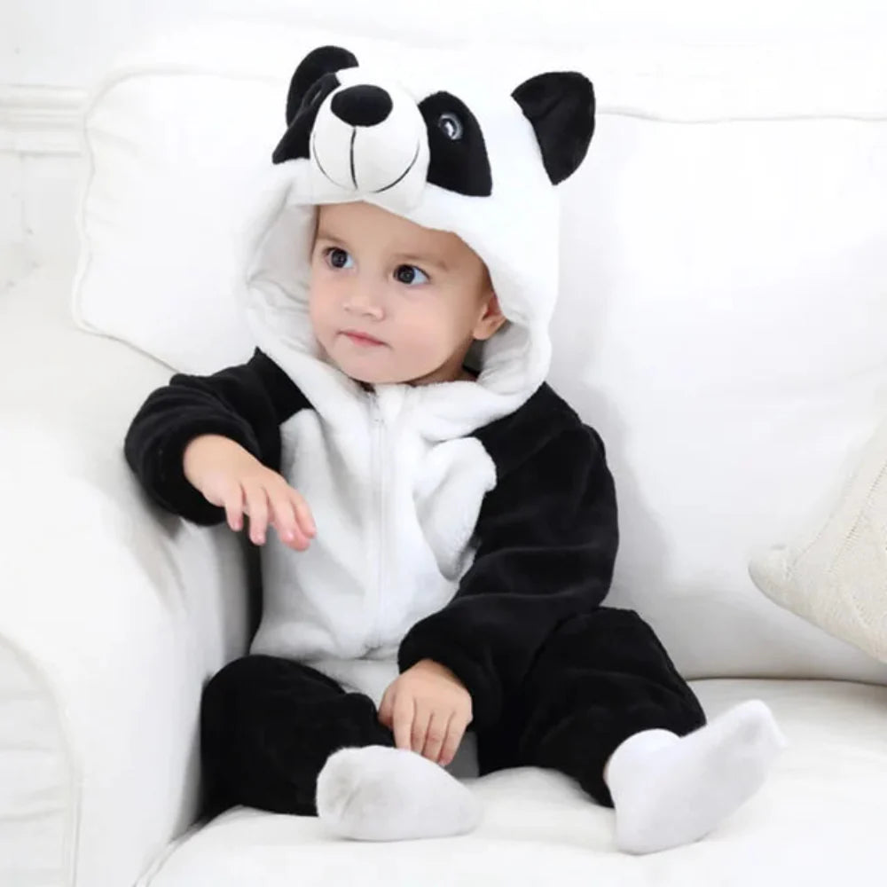 Baby Onesie Dierenkostuum Zacht Katoen voor Baby - Velinix