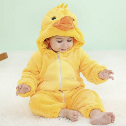 Baby Onesie Dierenkostuum Zacht Katoen voor Baby
