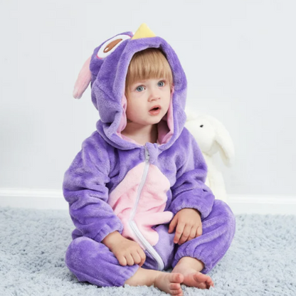 Baby Onesie Dierenkostuum Zacht Katoen voor Baby