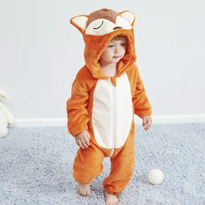 Baby Onesie Dierenkostuum Zacht Katoen voor Baby