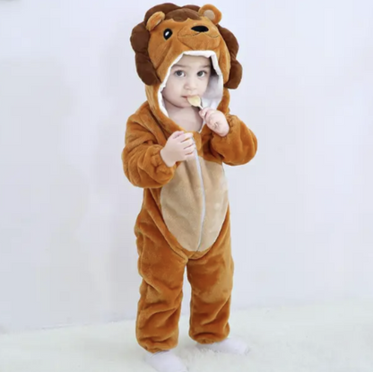 Baby Onesie Dierenkostuum Zacht Katoen voor Baby