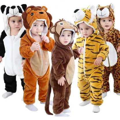 Baby Onesie Dierenkostuum Zacht Katoen voor Baby