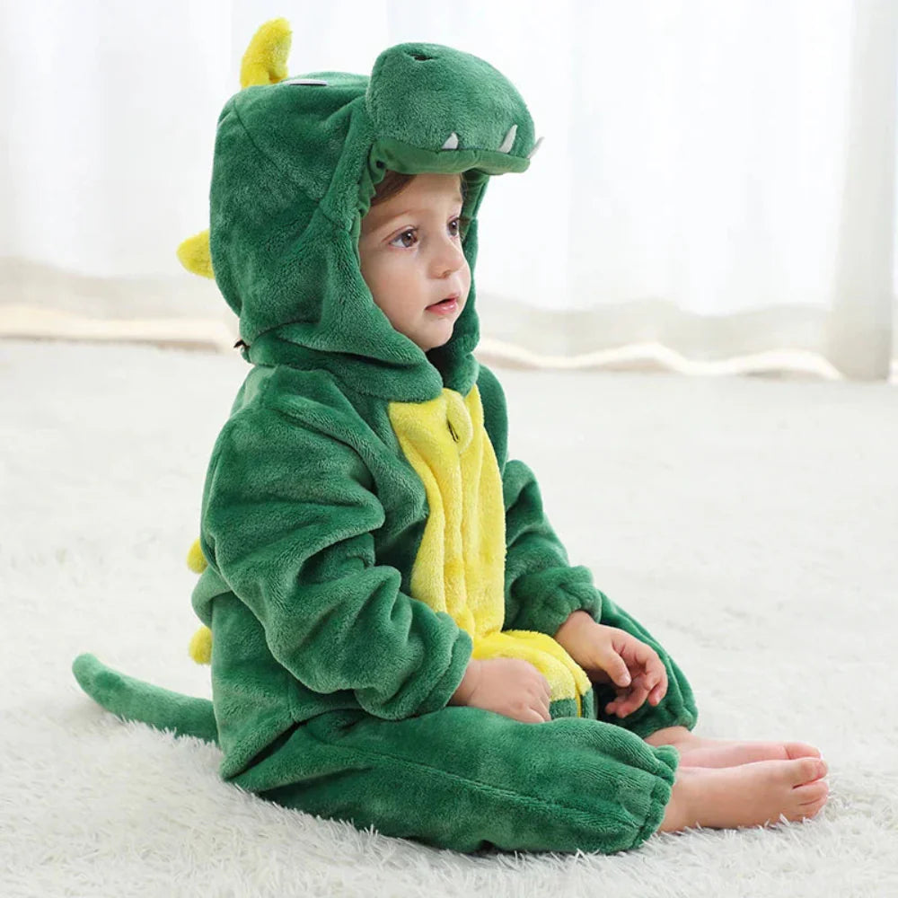 Baby Onesie Dierenkostuum Zacht Katoen voor Baby