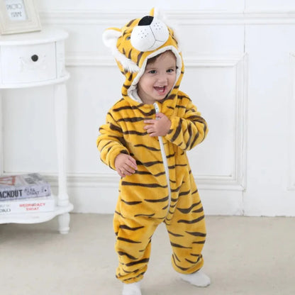 Baby Onesie Dierenkostuum Zacht Katoen voor Baby